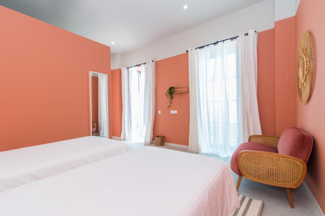 Casa Rosa Villa With Pool In Olhao Centre ภายนอก รูปภาพ