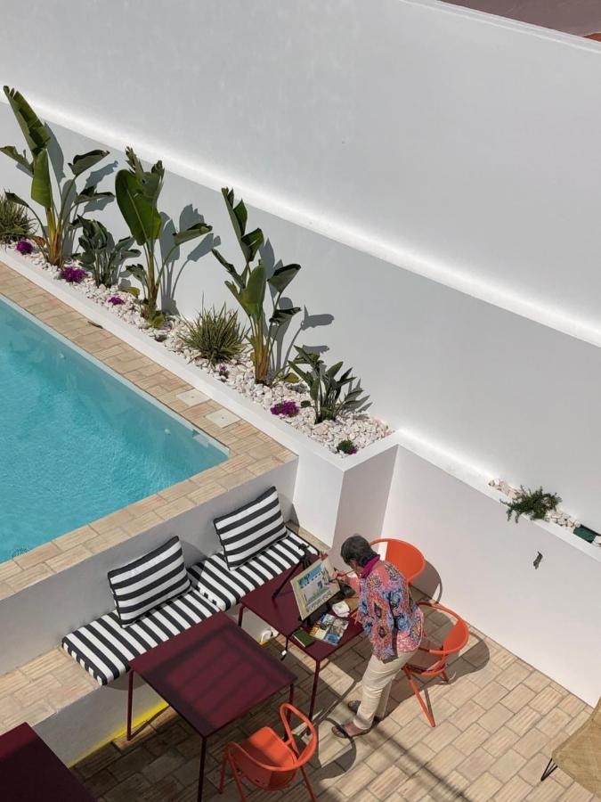 Casa Rosa Villa With Pool In Olhao Centre ภายนอก รูปภาพ