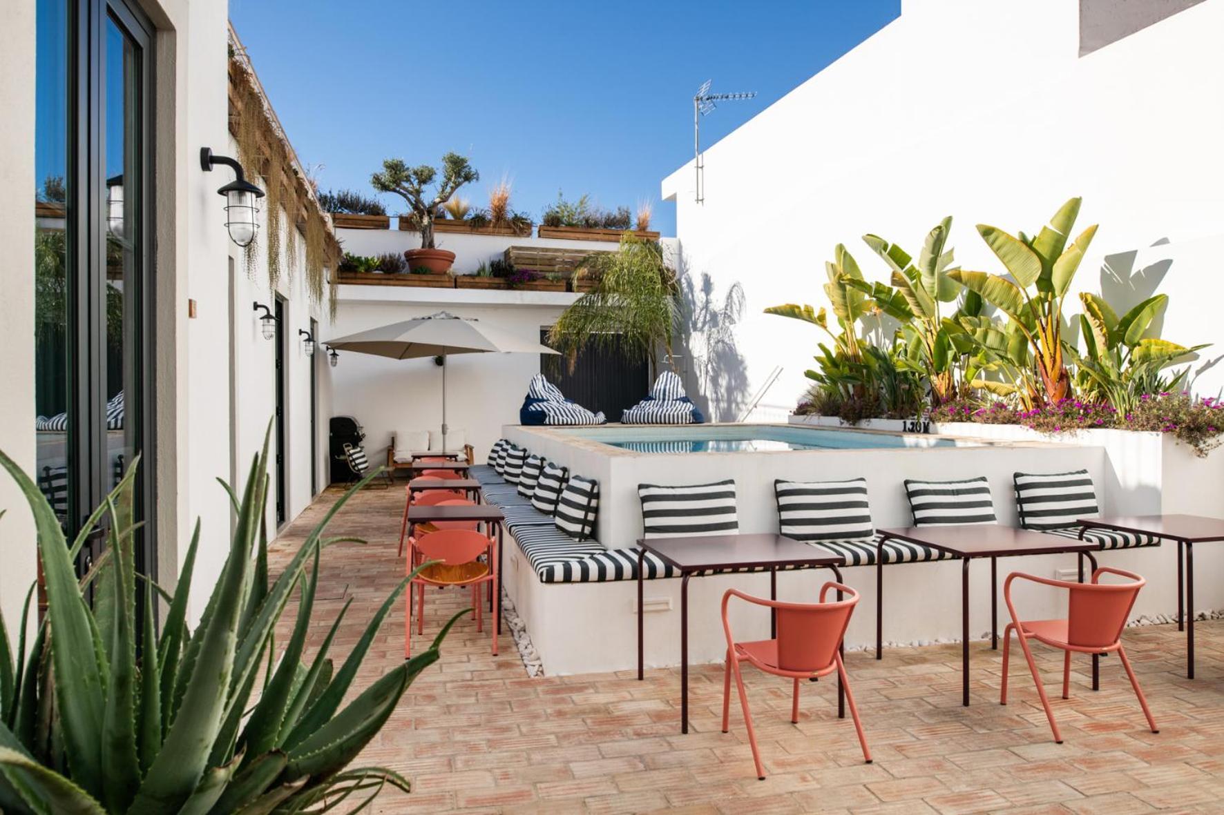Casa Rosa Villa With Pool In Olhao Centre ภายนอก รูปภาพ